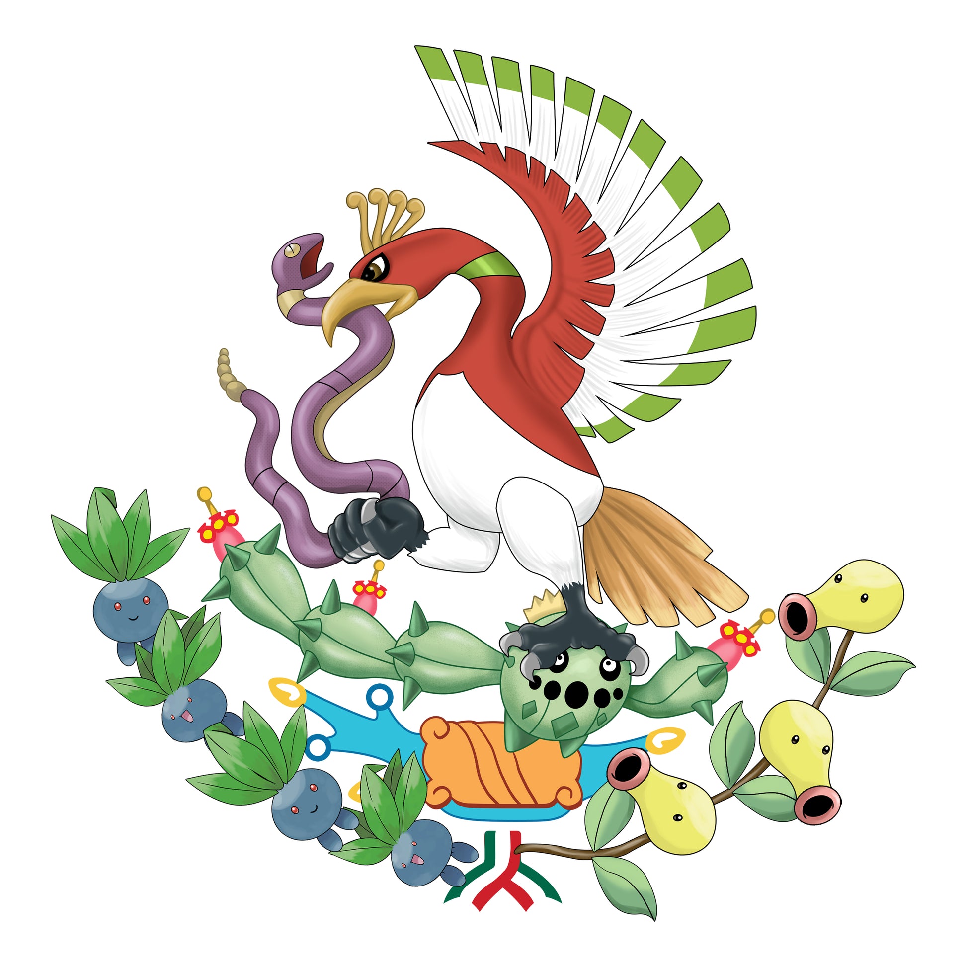 Hecho en Pokemon! T-Shirt Vaulted Graphics Hecho en Pokemon! T-Shirt Vaulted Graphics