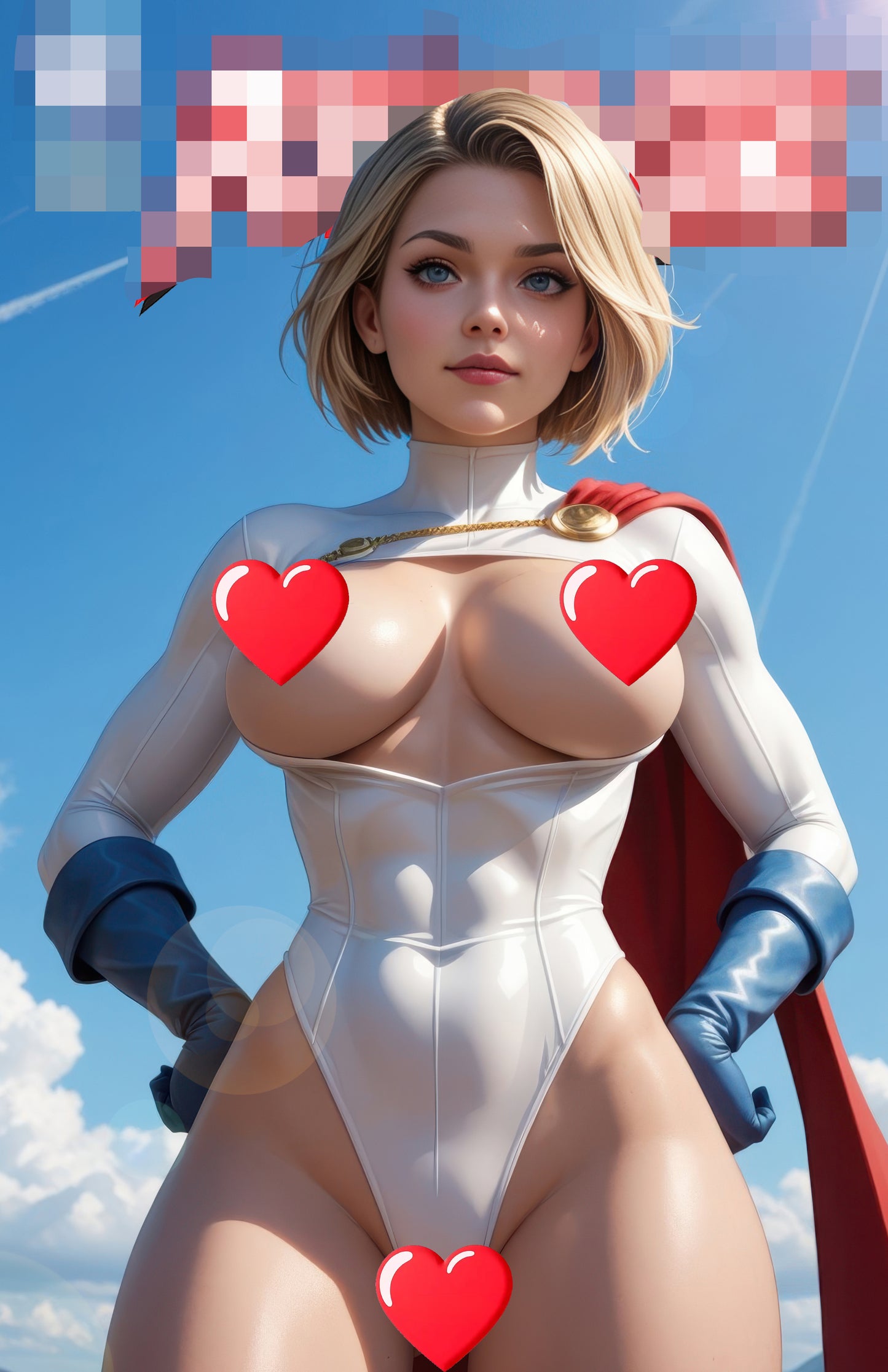 Powergirl Custom Cover