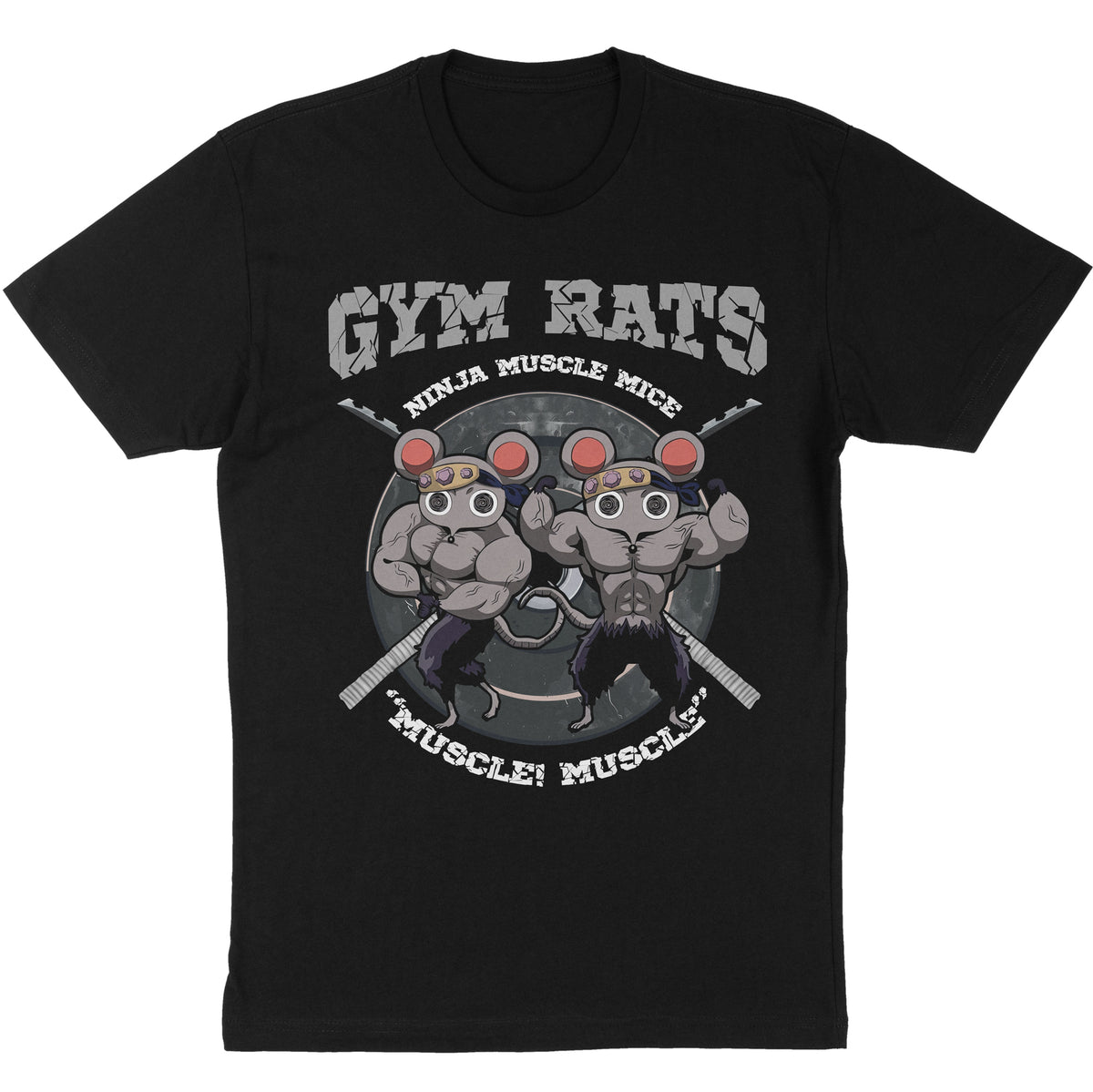 Buff Rats Demon Slayer Demon Slayer Gym Rats T-Shirt – Vaulted Graphics