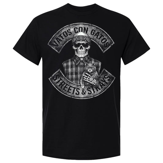Vatos Con Gatos Graphic Tee